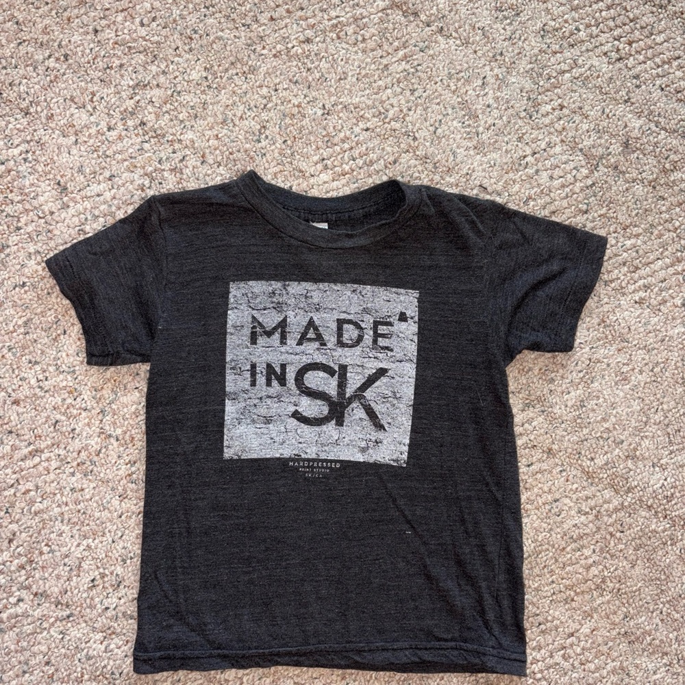 Charcoal Kids Graphic Tee
